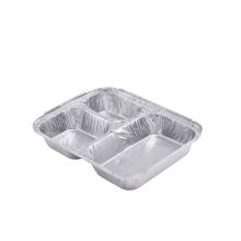 RFE 223 3 Compartment Aluminum Foil Food Storage Container