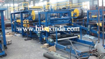 Thermal insulation composite board production line
