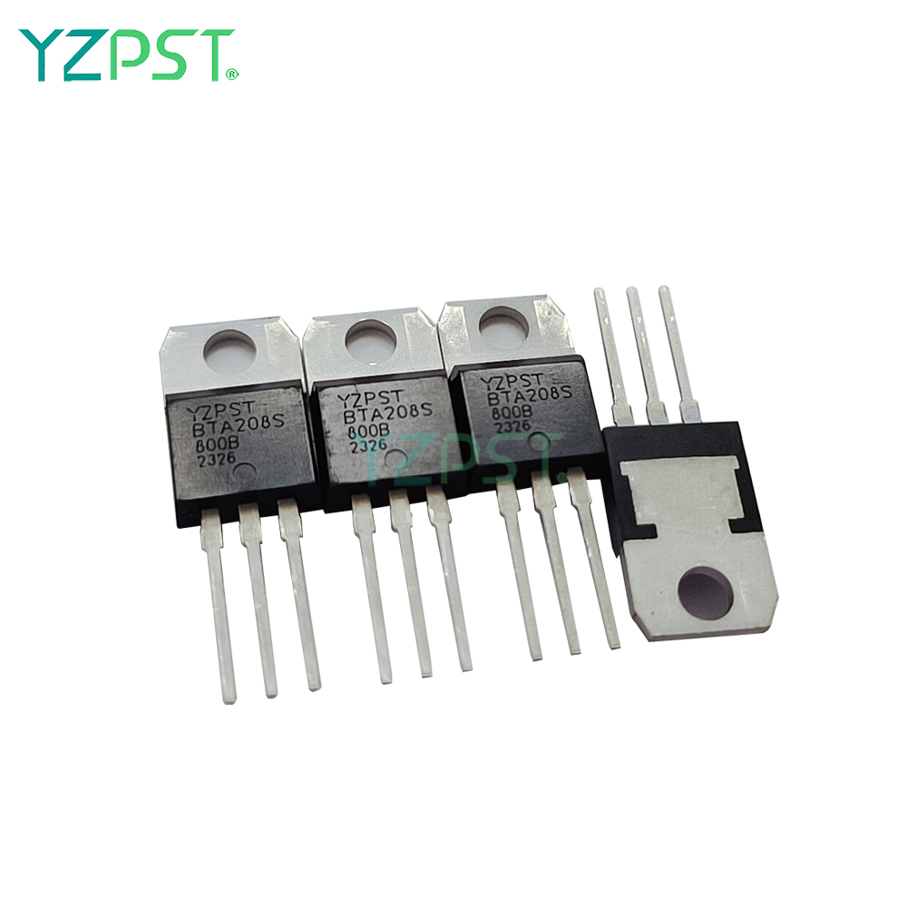 TO-220 8A BTA208S 800V triac good performance at dv/dt and reliability