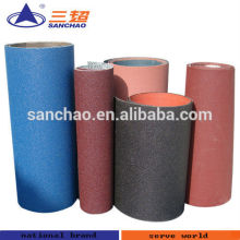 emery endless sanding belt for sanding machine