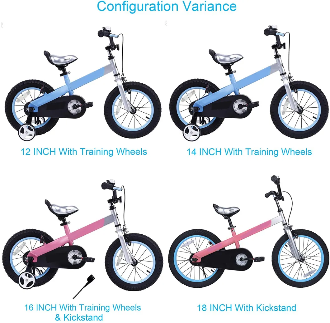 Boys Girls Kids Bike Honey Buttons 3-9 Years Old 18 Inch Training Wheels Kickstand