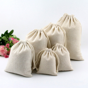 Cotton line store bags for flour Coffee bean
