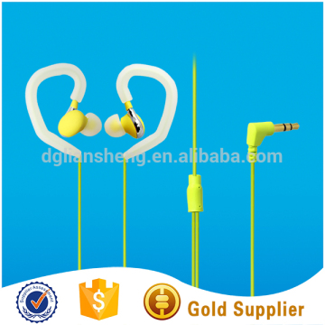 New product ear hook portable sport headphones no mic and volume