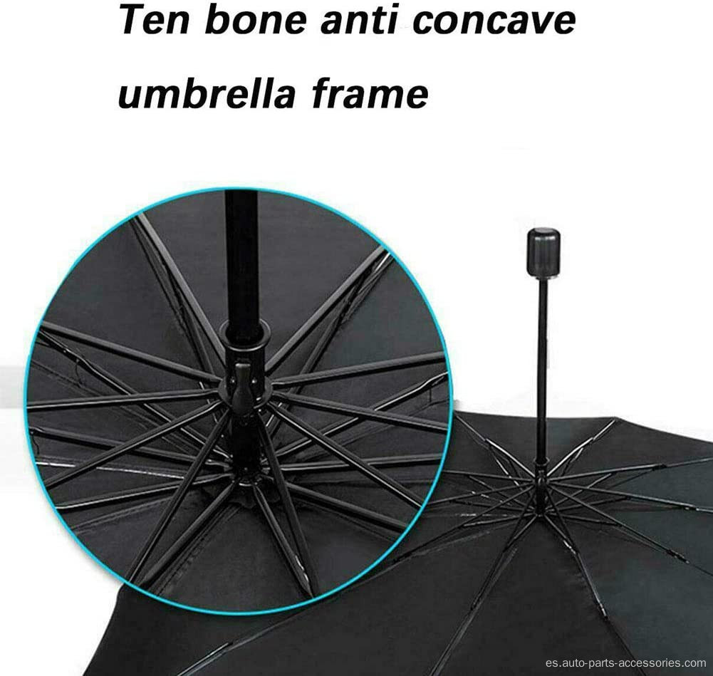 protección de ventana delantera plegable para paraguas