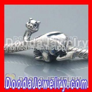 2012 Sterling Silver European Camel Charms Beads 