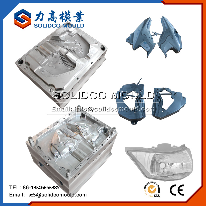 Plastic injection mould manufacturer for custom motorcycle parts