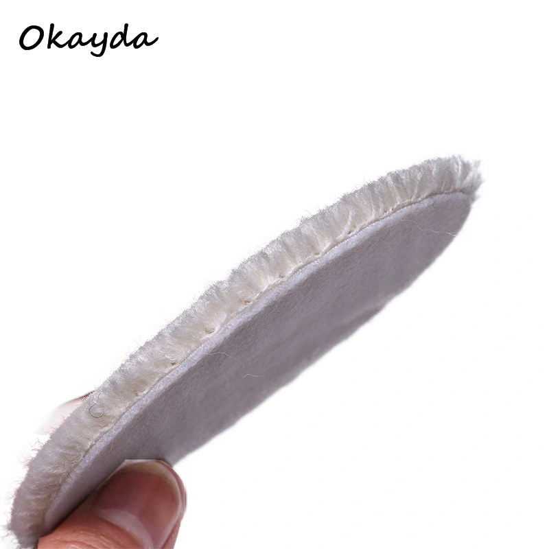 Durable Chinese Factory Wholesale Sheepskin Car Buffing Pad