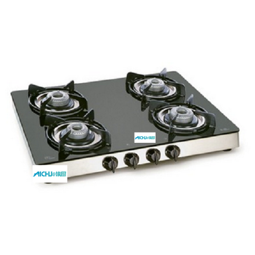 Glass Stove With Aluminium Alloy Burners