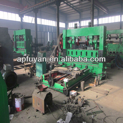 Steel grating machine