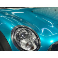 metallic gloss coral blue car vinyl wrap