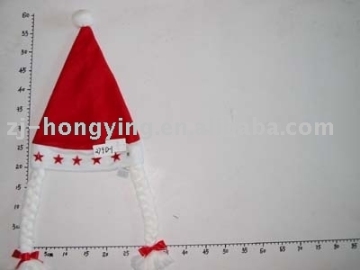 Christmas Hat with light and plait