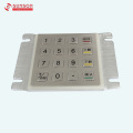 Waterproof numeric keypad for kiosk or self service terminal