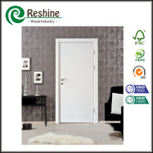 HDF Plain White Primer Interior Wooden Door