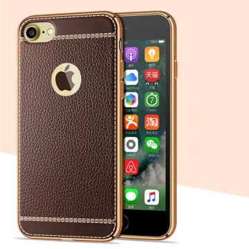 New design lastest electroplated TPU case for Iphone 7 designer cell phone cases wholesale