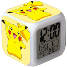 Color Changing LED Pikachu Alarm Clock