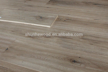 WIDE PLANK HANDSCRAPED OAK Engineered Wood Flooring/ Handscraped Oak Wood Floor