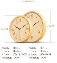 plastic wall clock with sweep movement, promotion silent sweep wall clock