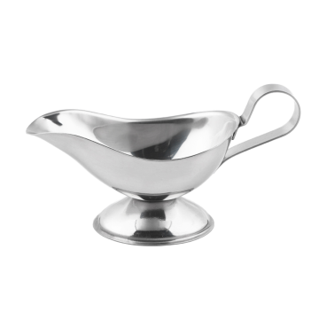 Ergonomic Handle Stainless Steel Gravy Sauce Cup