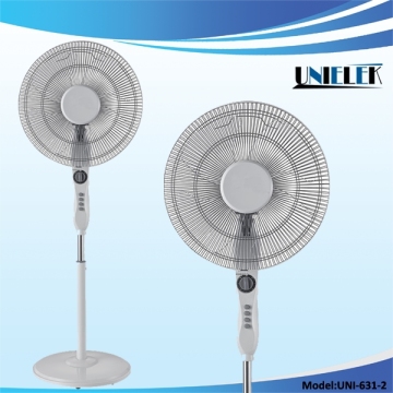 Push button style electronics cooling fan 220 volt AC fan best electric stand fan
