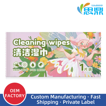 Single wet wipes Snow White 10 packs