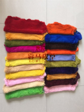 Rabbit fur to make clothes