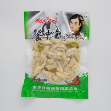 chinese spicy snack bulk pickled chicken feet export process