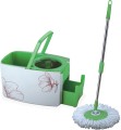 Keluli tahan karat bakul spin mop