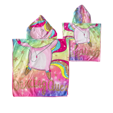 Custom Microfiber Baby Bath Towel with Hooded Beach Clothes