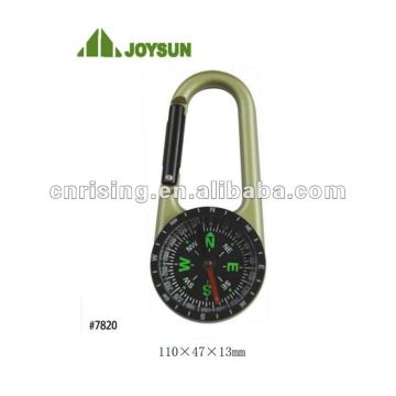 Carabiner compass big size # 7820