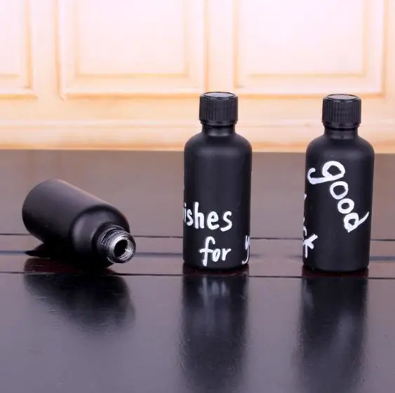 500ml Boston Bottle Liquid Glass Transparent Bottle/Black Bottle with Dropper/Essential Oil Bottle