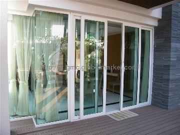 PVC-U Interior Sliding Doors With color available