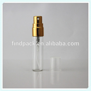 4ml clear glass perfume spray bottles with perfume atomizer