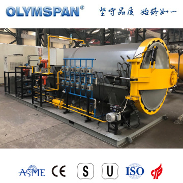 ASME standard composite material bonding autoclave