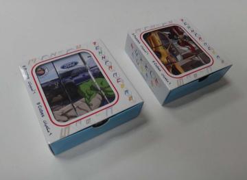 Puzzle Cube Paper Box