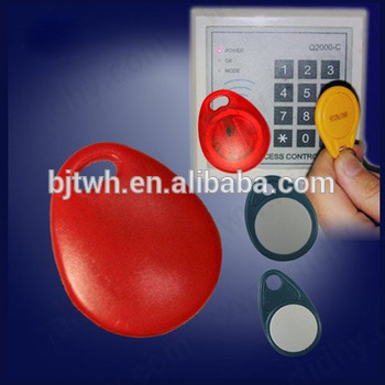 ABS Plastic RFID Keychain for door lock