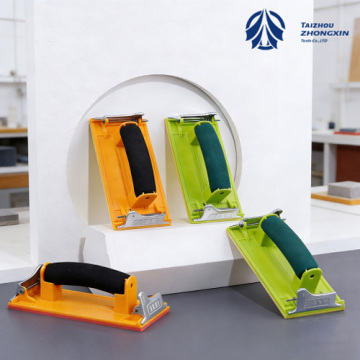 Comfort Grip Sanding Tool with Secure Clamp