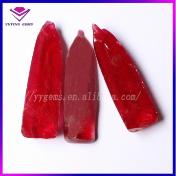 5# Created Corundum Material Gemstone Wholesale Ruby Boule Price Per Kilo