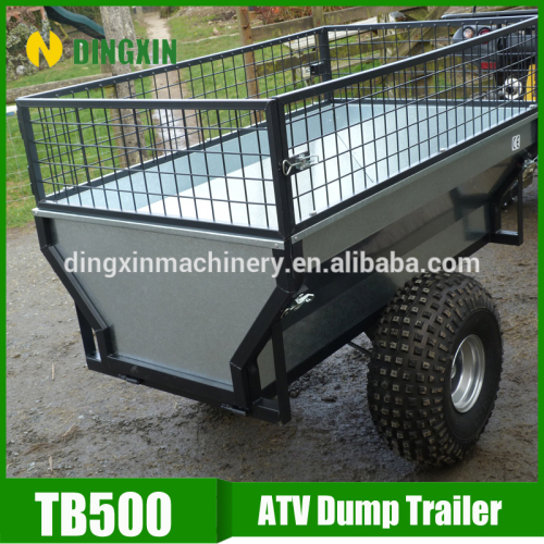 galvanized cargo box strong box utility trailer