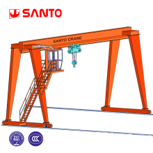 Emergency Stop System Gantry Cranes 5-30 Ton for Building Materials Yard