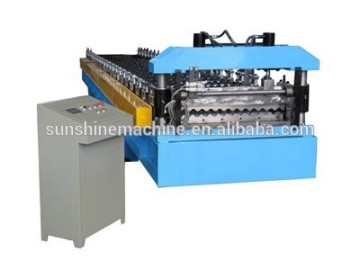 corrugated plate roll forming machine