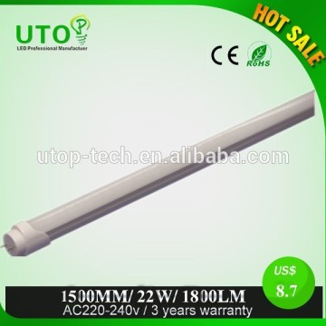 22w tube8 led light/emergency led tube light 1.5m/japanes led tube 22w