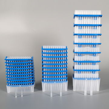 Torre de recambio estéril desechable Tip Pipette Pipette 10-1000UL