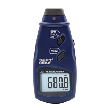 SM6234E Photoelectric Laser Tachometer for Non-Contact Rotation Speed Measurement