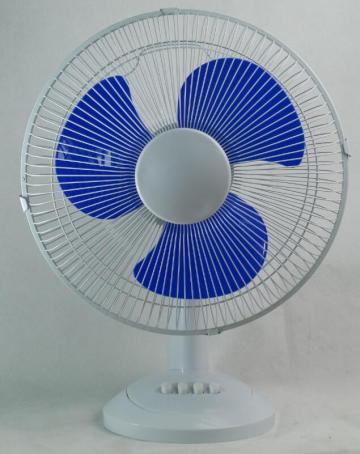 12" Solar table fan