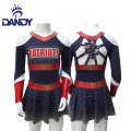 Sesuaikan Jualan Hot Dandy Fashinable Girls Sexy Dancewear Dance Team Apprrel Seragam Cheerleading