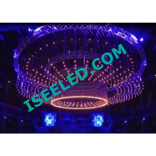 3D Led Tube Falliing Star untuk Klub Malam