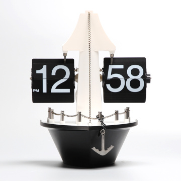 Attractive gift item retro Ship flip clock