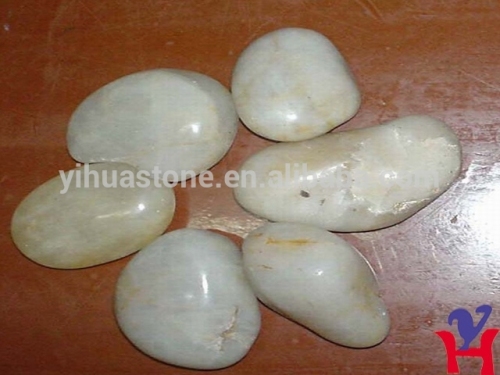 White Polished Pebble stone