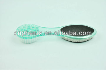 4 in 1 pumice stone with brush file and massager