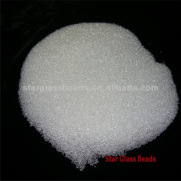 Sand blasting glass beads abrasive